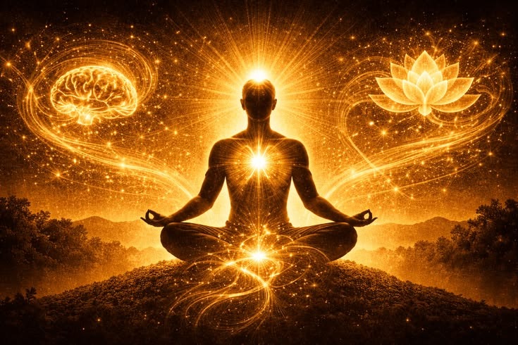 The Four Meridian Points of Human Energy